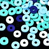 Handmade Polymer Clay Beads Strands CLAY-R089-6mm-T02B-14-2