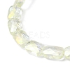 Transparent Electroplate Glass Beads Strands EGLA-I017-03-FR05-3