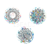 3Pcs 3 Style Waterproof PVC Electrostatic Wall Stickers Brick Pattern Stickers DIY-GF0003-70-1