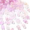 Gradient Color Transparent Frosted Acrylic Beads X1-OACR-M023-06E-1
