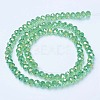 Electroplate Glass Beads Strands EGLA-A034-T2mm-B11-2