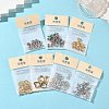 SHEGRACE Brass Spring Ring Clasps XGRQ58922-786G-5