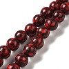 Synthetic Gemstone Dyed Beads Strands G-P507-03B-08-1