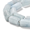 Natural Aquamarine Beads Strands G-N327-06-33-4