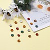 5-Petal Eco-Friendly Cowhide Bead Cap FIND-S301-03-M-5