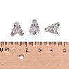 Non-Tarnish Apetalous 316 Surgical Stainless Steel Cone Bead Caps X-STAS-M257-02-4