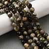 Natural Lepidolite Beads Strands G-F799-B01-9mm-1