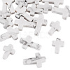20Pcs 2 Styles Natural Howlite Beads G-TA0002-85-3