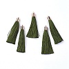 Polyester Tassel Big Pendant Decorations X-FIND-E018-D14-2