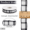 Cloth Plaid Ribbon OCOR-WH20071-001G-2