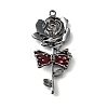 Alloy Enamel Gothic Style Pendants PALLOY-R157-06B-02A-1