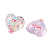 Transparent Printed Acrylic Beads AC-CBA6251-02-2