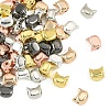 60Pcs 6 Colors Electroplate Glass Beads Strands EGLA-YW0005-70-2