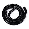 Opaque Solid Color Glass Beads Strands GLAA-N026-3x6mm-11-2