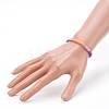 Handmade Polymer Clay Heishi Beaded Stretch Bracelets BJEW-JB06146-03-4