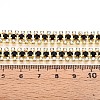 Iron Rhinestone Cup Chains CH-T006-04G-06-3