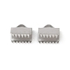 304 Stainless Steel Ribbon Crimp Ends STAS-E471-05J-P-1