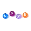 Transparent Acrylic Beads TACR-Q013-03-3