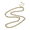 Rack Plating Brass Multi-Strand Necklace Making KK-K364-11G-1