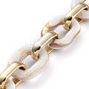 Handmade Acrylic Cable Chains AJEW-JB00658-01-2