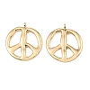 Brass Pendants KK-D106-01G-1