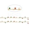 Brass Bar Link Chains X-CHC-E021-06A-1