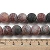 Natural Weathered Agate Beads Strands G-P538-A01-6