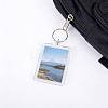 24 Bags Acrylic & Iron Photo Frame Keychains AJEW-GL0003-43-6