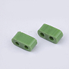 FGB 2-Hole Glass Seed Beads X-SEED-S031-M-047-2