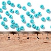 Baking Paint Glass Seed Beads SEED-H002-I-A507-4
