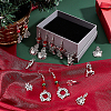 DIY Christmas Drop Earring Making Kits DIY-SC0019-35-5