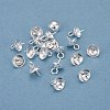 304 Stainless Steel Cup Pearl Peg Bails Pin Pendants STAS-H410-19S-B-3