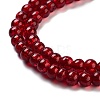 Crackle Glass Beads Strands CCG-Q001-4mm-18-3
