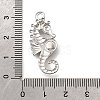 304 Stainless Steel Pave Natural White Shell Pendants STAS-C122-21D-02P-3