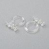 Plastic Clip-on Earring Findings KY-P001-06A-2