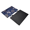 DIY Chinese Print PU Leather Handbag Making Kits FB-CBA9065-04-3