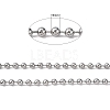 3.28 Feet 304 Stainless Steel Ball Chains X-CHS-A002B-6.0mm-2