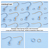 Unicraftale 200Pcs 2 Style 304 Stainless Steel Earring Hooks DIY-UN0003-80-4