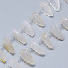 Carved Natural Agate Beads Strands G-T122-06B-1