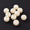 ABS Plastic Imitation Pearl European Beads KY-F019-06A-2