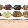 Natural Green Garnet Beads Strands G-B125-P24-01-4