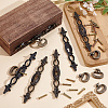 Tibetan Style Alloy Cabinet Door Pull Handles AJEW-WH0752-665A-5