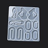 DIY Bohemian Style Irregualr Pendants Silicone Molds DIY-A039-03-3