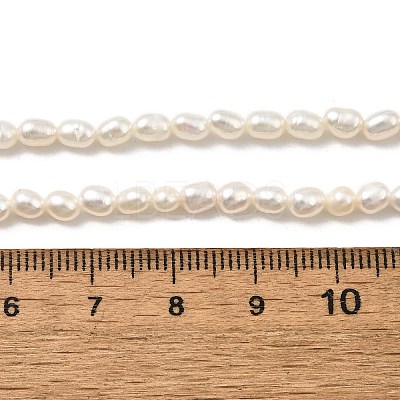 Natural Cultured Freshwater Pearl Beads Strands PEAR-I007-01O-01B-1