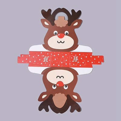 Christmas Reindeer Paper Gift Bags CON-F008-01-1