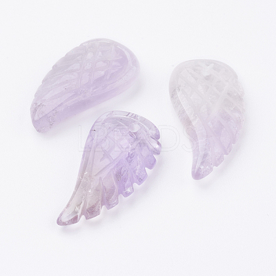 Natural Amethyst Pendants X-G-E435-B-10-1