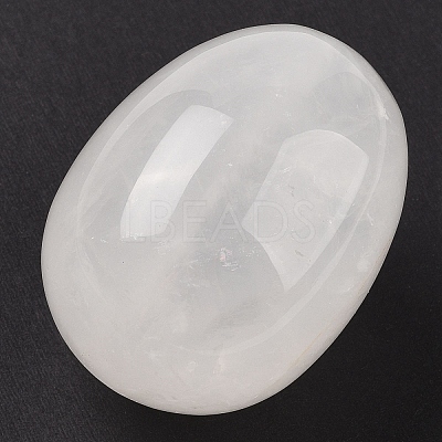 Natural Quartz Crystal Palm Stones G-I367-04H-1