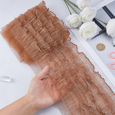 2 Yards Organza Ribbons SRIB-GF0001-66A-1