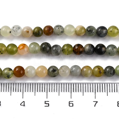 Natural New Jade Beads Strands X-G-F591-16-5MM-1