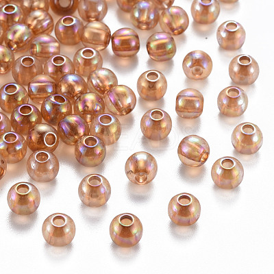 Transparent Acrylic Beads MACR-S370-B6mm-761-1